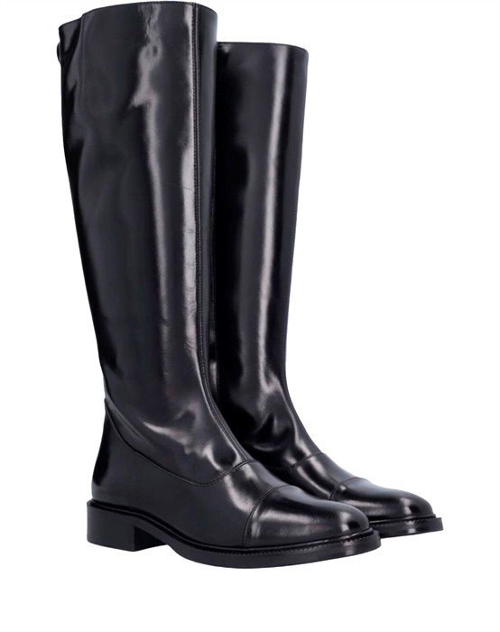 Black Calf Desire Støvler - Black 